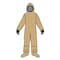 Kappler DuraChem 500 NFPA 1990 1994 Vapor Non Encapsulating Suit Coverall, Khaki, S/M D5H458KHSMMD94 - alternate 1